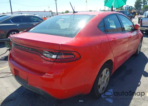 2016 Dodge Dart Se z USA, uszkodzony, nr VIN 1C3CDFAA9GD645524